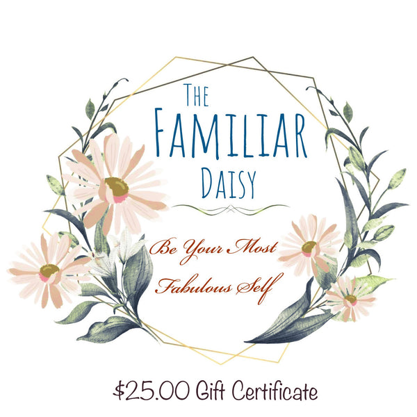 The Familiar Daisy Gift Certificate